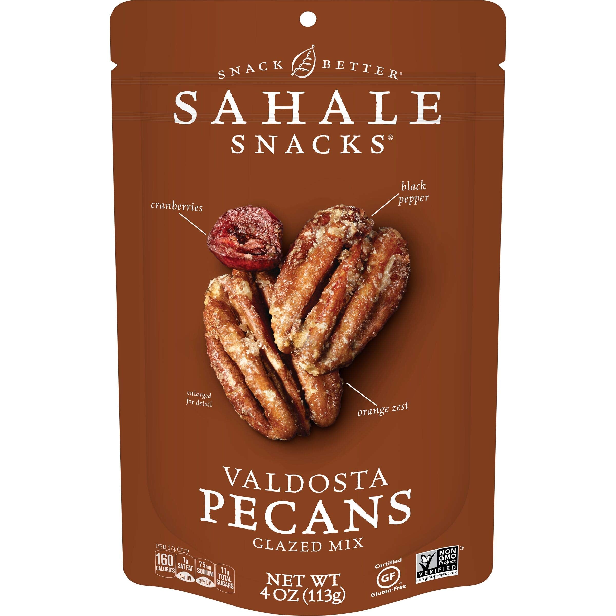 Sahale Snacks Valdosta Pecans Glazed Mix 4 Ounces